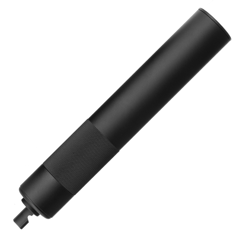 Modify PP-2K Aluminium Suppressor Silencer 225mm 14mm- f. PP-2K GBB schwarz Bild 3