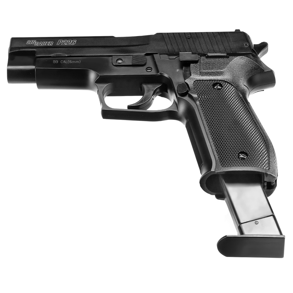 KWC Sig Sauer P226 HPA mit Metallschlitten Springer 6mm BB schwarz Bild 5