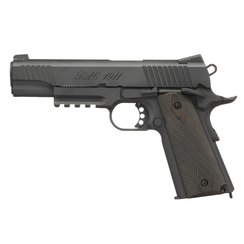 KWC M1911 A1 TAC Vollmetall CO2 BlowBack 6mm BB grau-schwarz - Special Limited Edition Bild 1