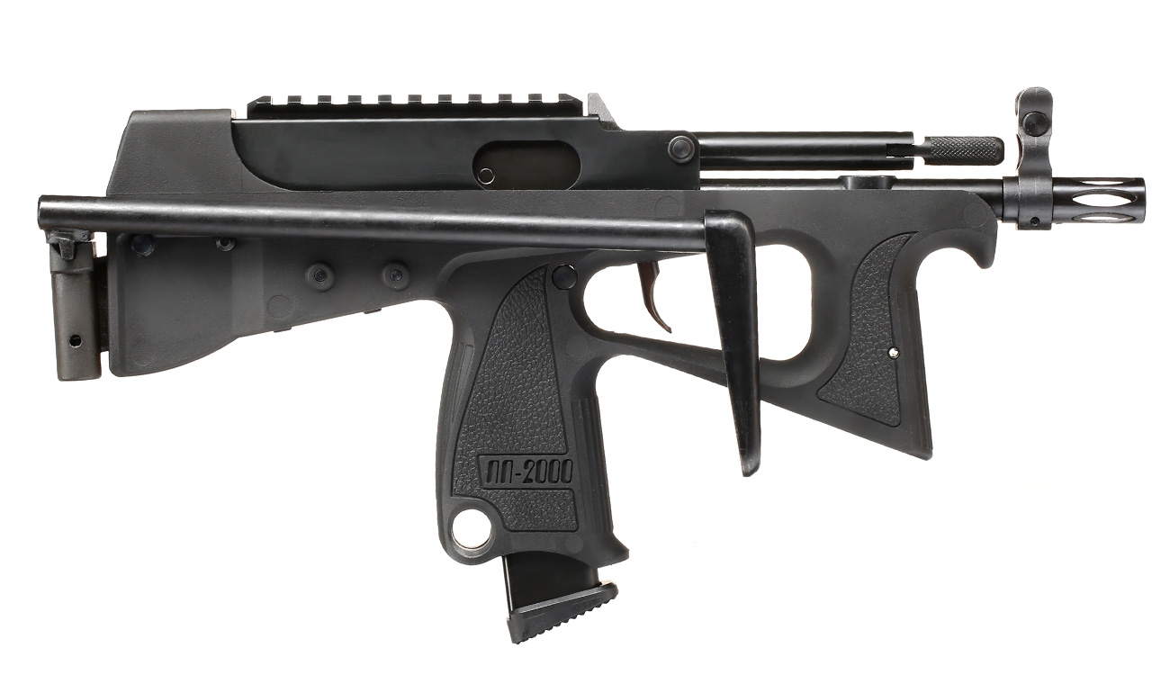 Modify PP-2K Submachine Gun Polymer GBB 6mm BB schwarz inkl. Koffer Bild 4