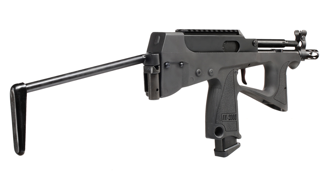 Modify PP-2K Submachine Gun Polymer GBB 6mm BB schwarz inkl. Koffer Bild 5