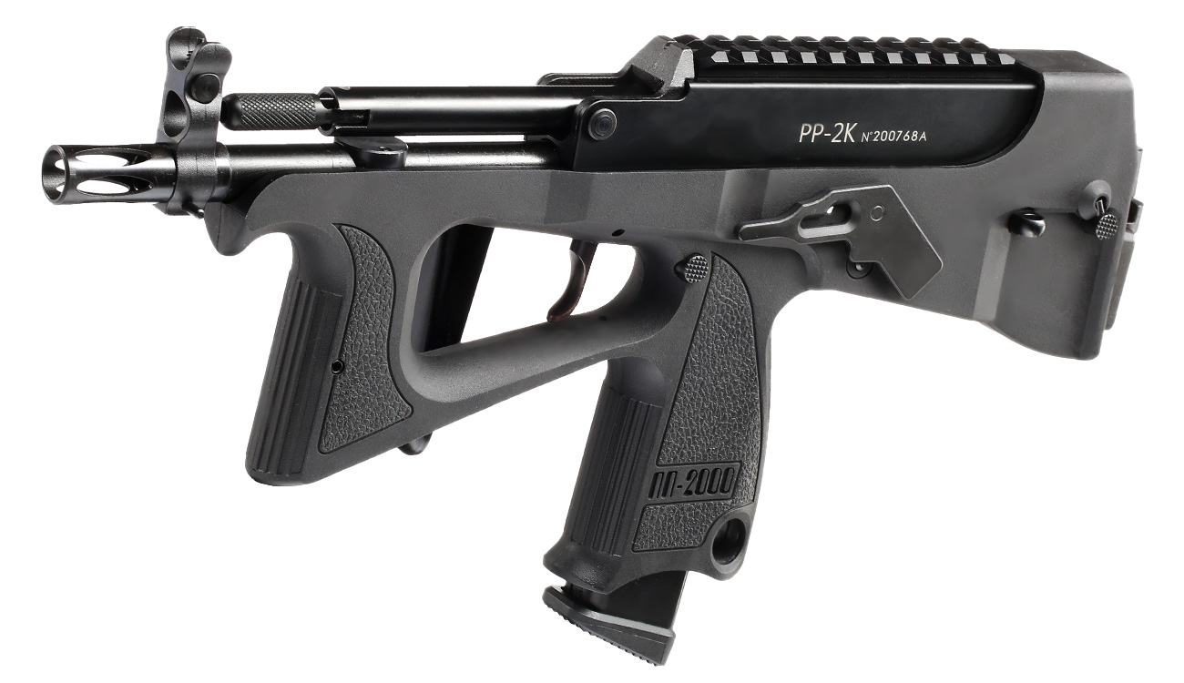 Modify PP-2K Submachine Gun Polymer GBB 6mm BB schwarz inkl. Koffer Bild 7
