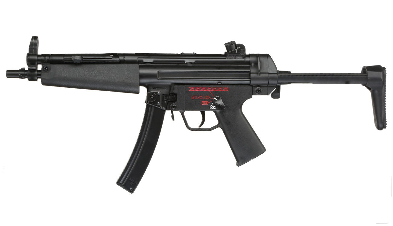 Versandrcklufer ICS CES-P A5 SMG Vollmetall SSS-Mosfet 2.0 S-AEG 6mm BB schwarz Bild 1