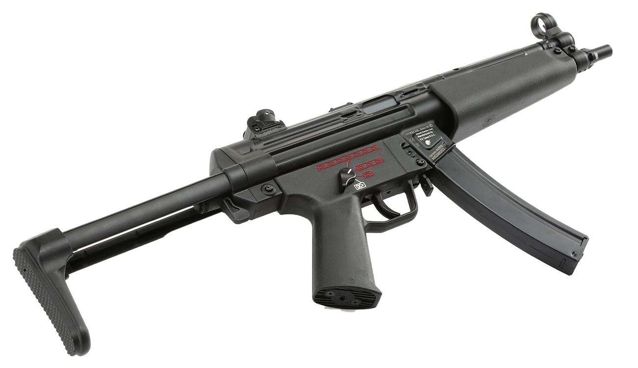 Versandrcklufer ICS CES-P A5 SMG Vollmetall SSS-Mosfet 2.0 S-AEG 6mm BB schwarz Bild 5