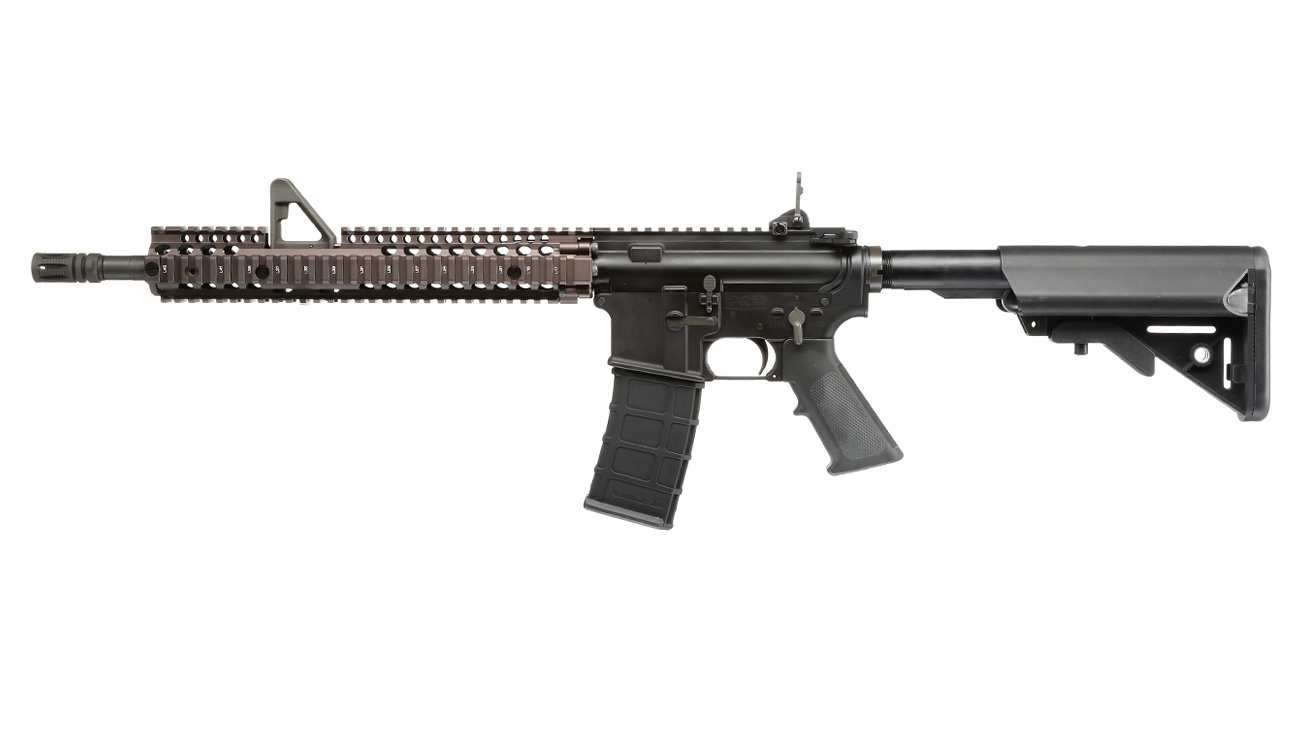 GHK Colt / Daniel Defense M4A1 RIS II FSP Vollmetall Gas-Blow-Back 6mm BB Dualtone Bild 1