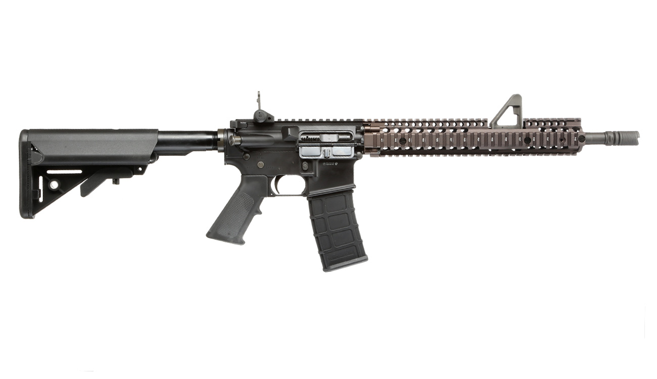 GHK Colt / Daniel Defense M4A1 RIS II FSP Vollmetall Gas-Blow-Back 6mm BB Dualtone Bild 2