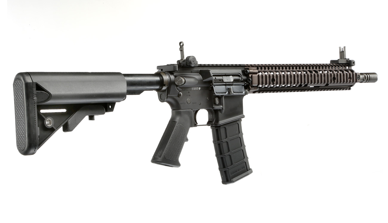 GHK Colt / Daniel Defense M4A1 RIS II Vollmetall Gas-Blow-Back 6mm BB Dualtone Bild 3