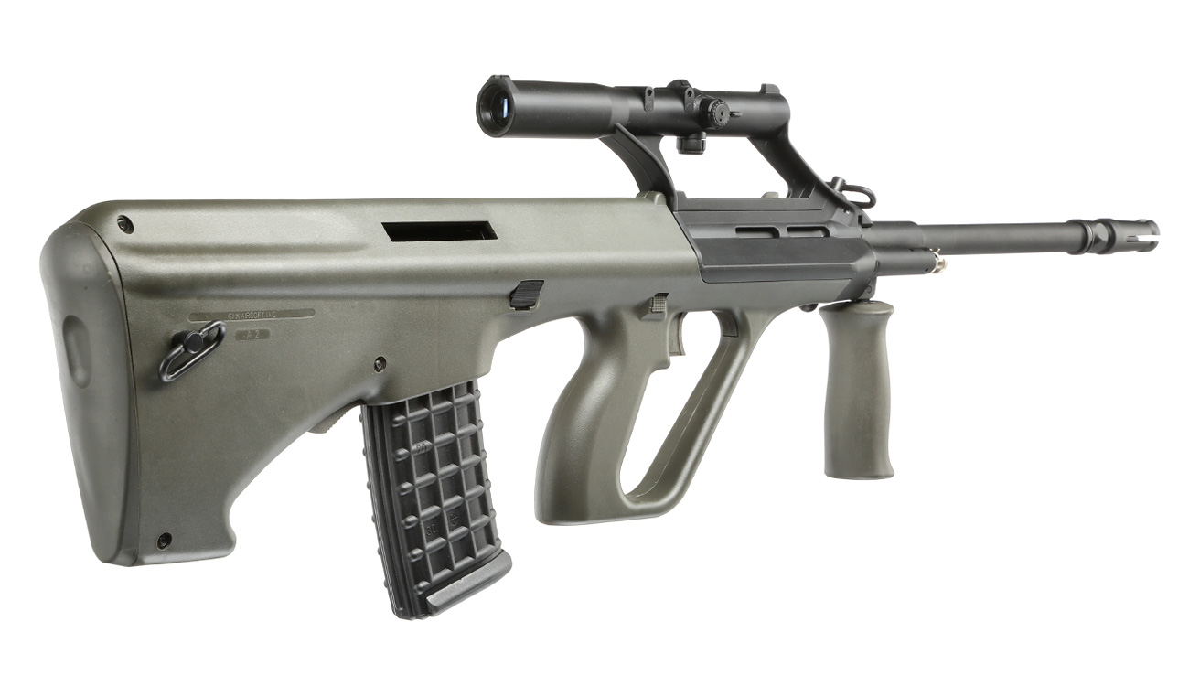 GHK APUP A1 Bullpup Polymer Gas-Blow-Back 6mm BB oliv Bild 3