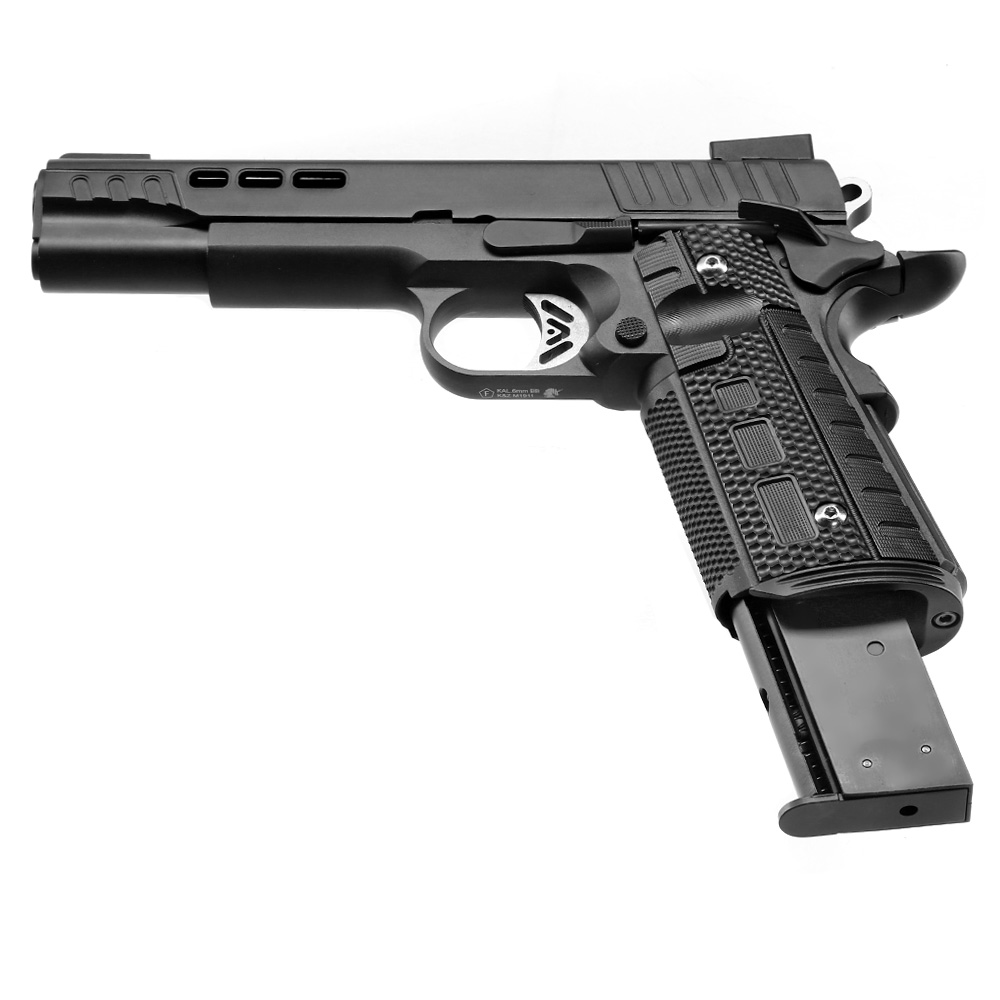 Ascend KP1911 Custom Vollmetall GBB 6mm BB schwarz Bild 5