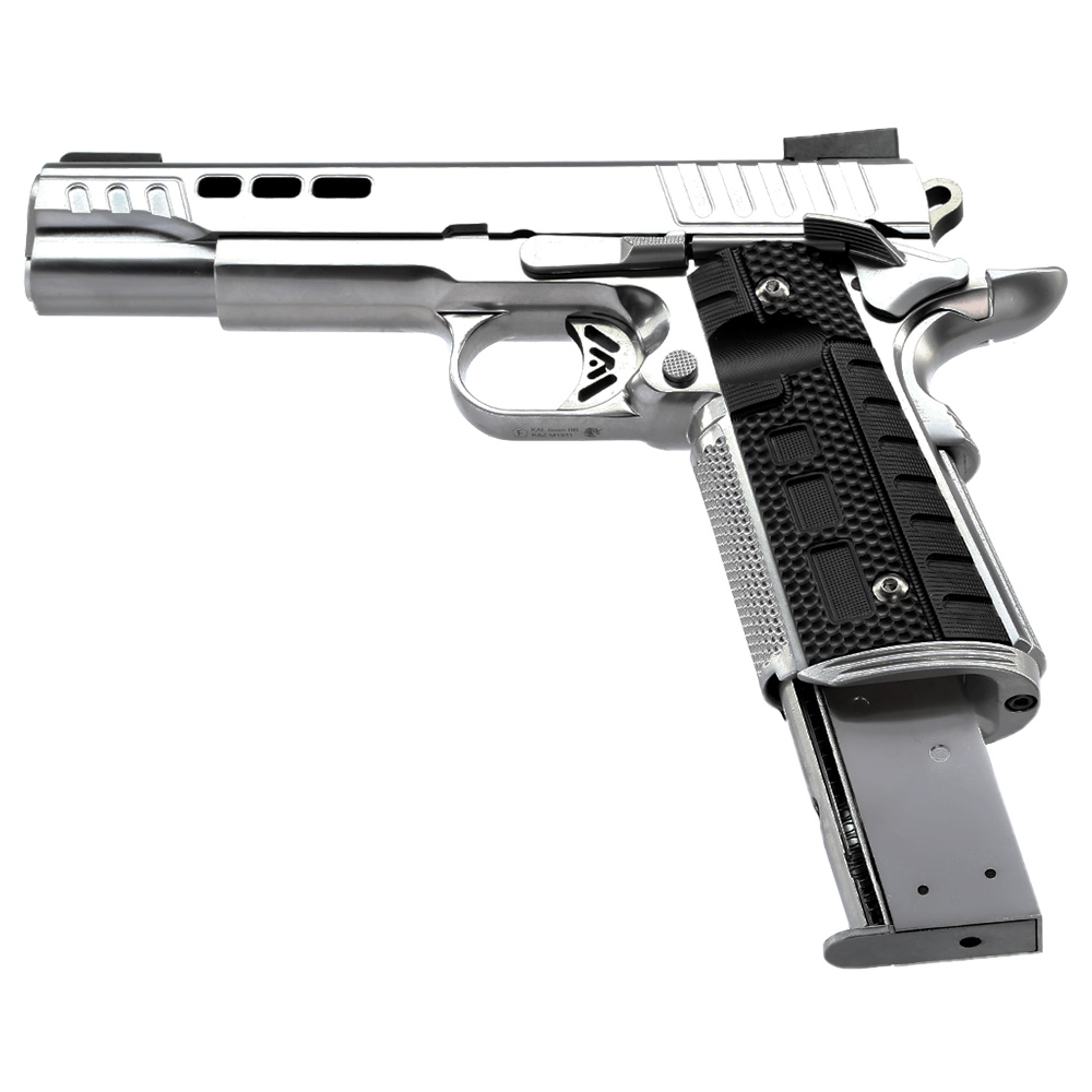 Ascend KP1911 Custom Vollmetall GBB 6mm BB Satin-Chrome Bild 5