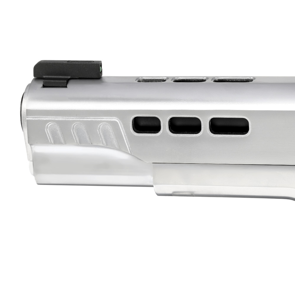 Ascend KP1911 Custom Vollmetall GBB 6mm BB Satin-Chrome Bild 9