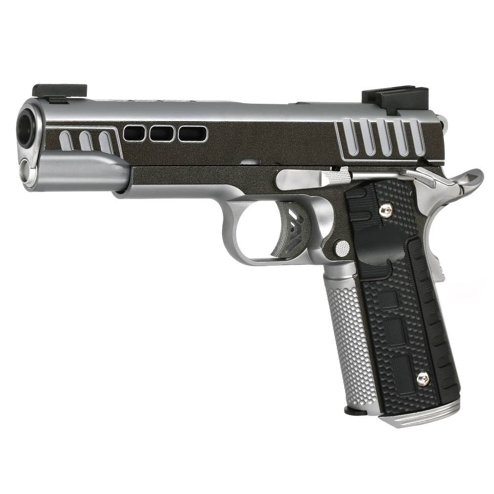 Ascend KP1911 Custom Vollmetall GBB 6mm BB Grey Two-Tone