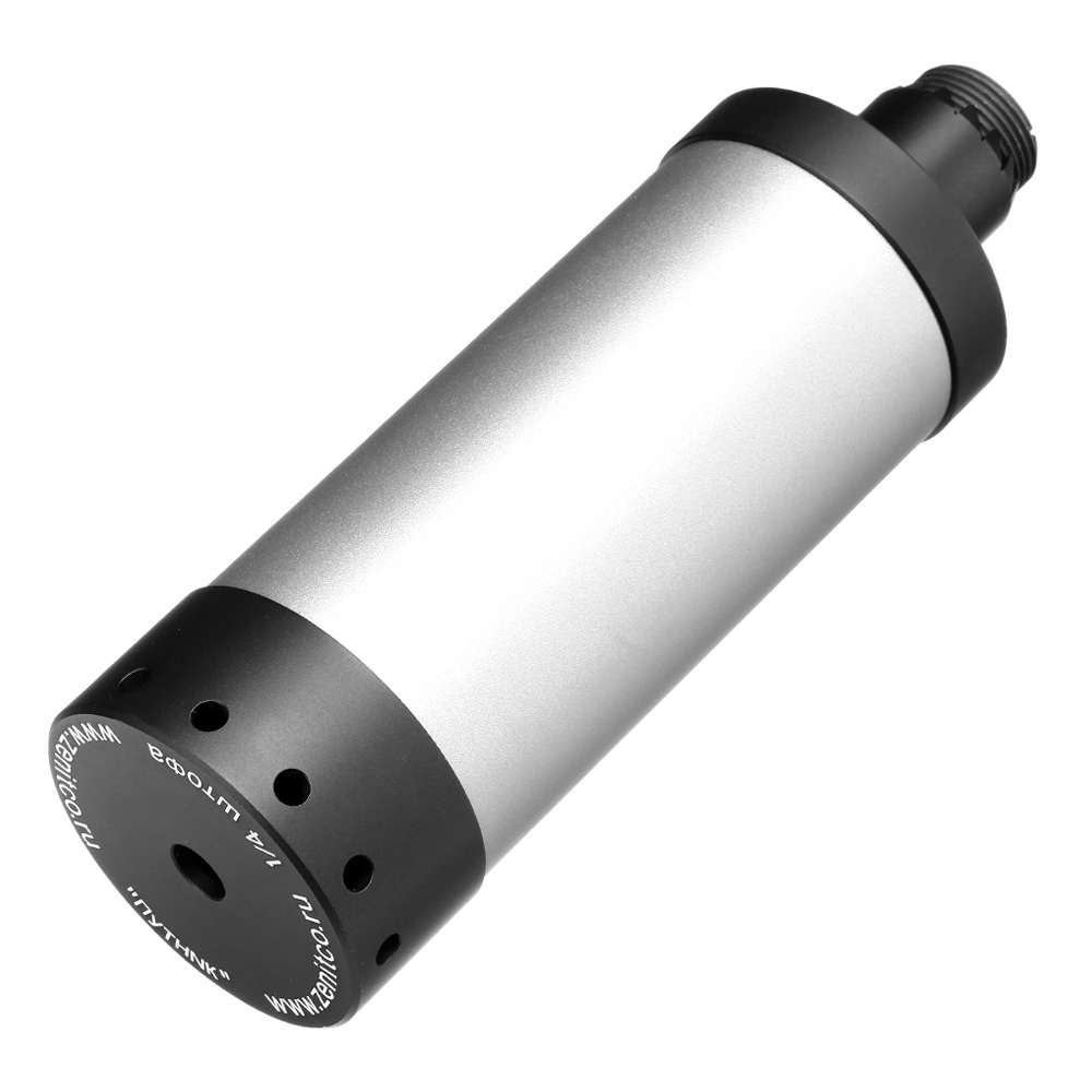 GK Tactical DTK Putnik Aluminium Mock Silencer 24mm+ / 14mm- schwarz