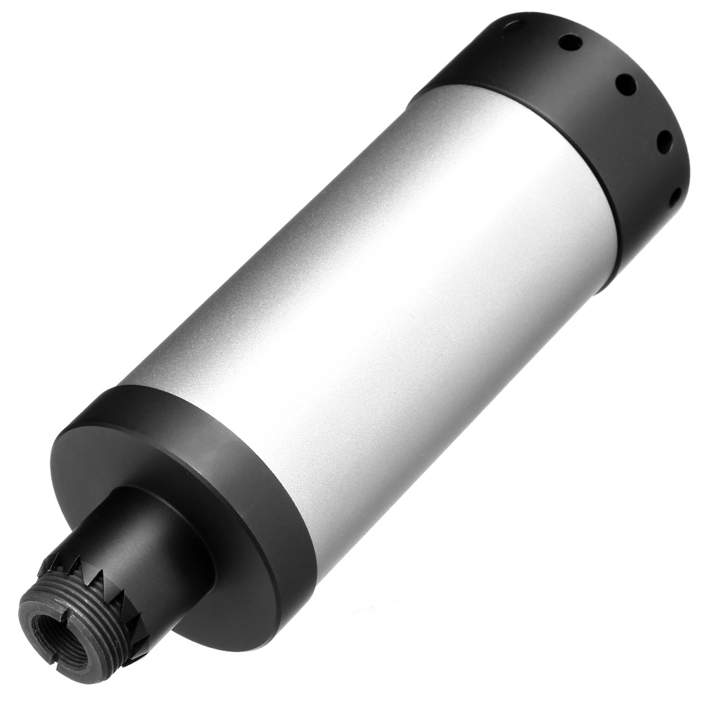 GK Tactical DTK Putnik Aluminium Mock Silencer 24mm+ / 14mm- schwarz Bild 1