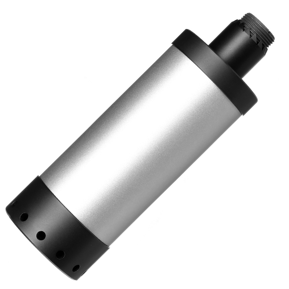 GK Tactical DTK Putnik Aluminium Mock Silencer 24mm+ / 14mm- schwarz Bild 2