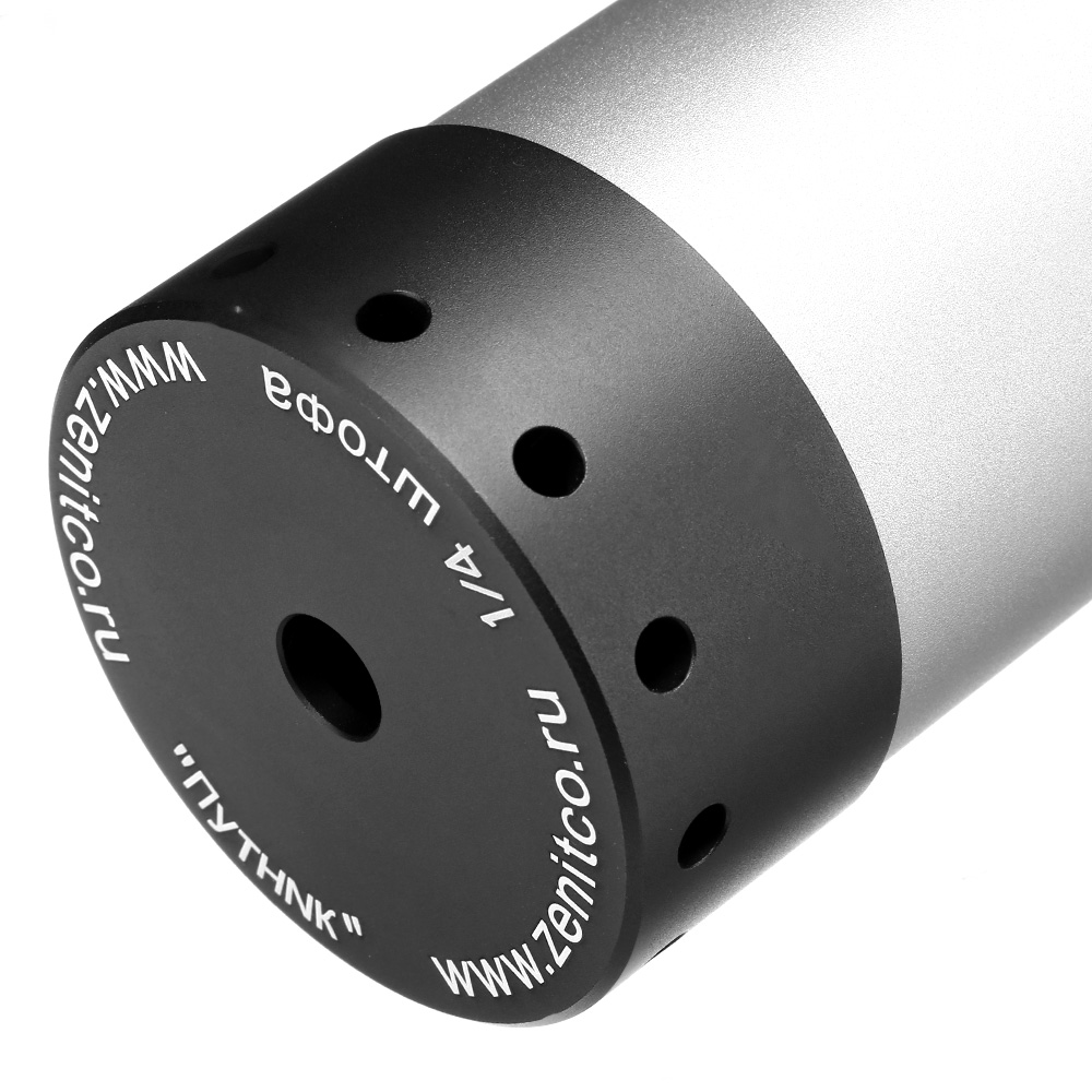 GK Tactical DTK Putnik Aluminium Mock Silencer 24mm+ / 14mm- schwarz Bild 4