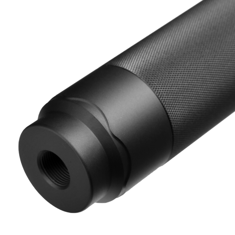 Silverback Desert Tech SRS QD DTSS .30 Aluminium Silencer 14mm- schwarz Bild 5