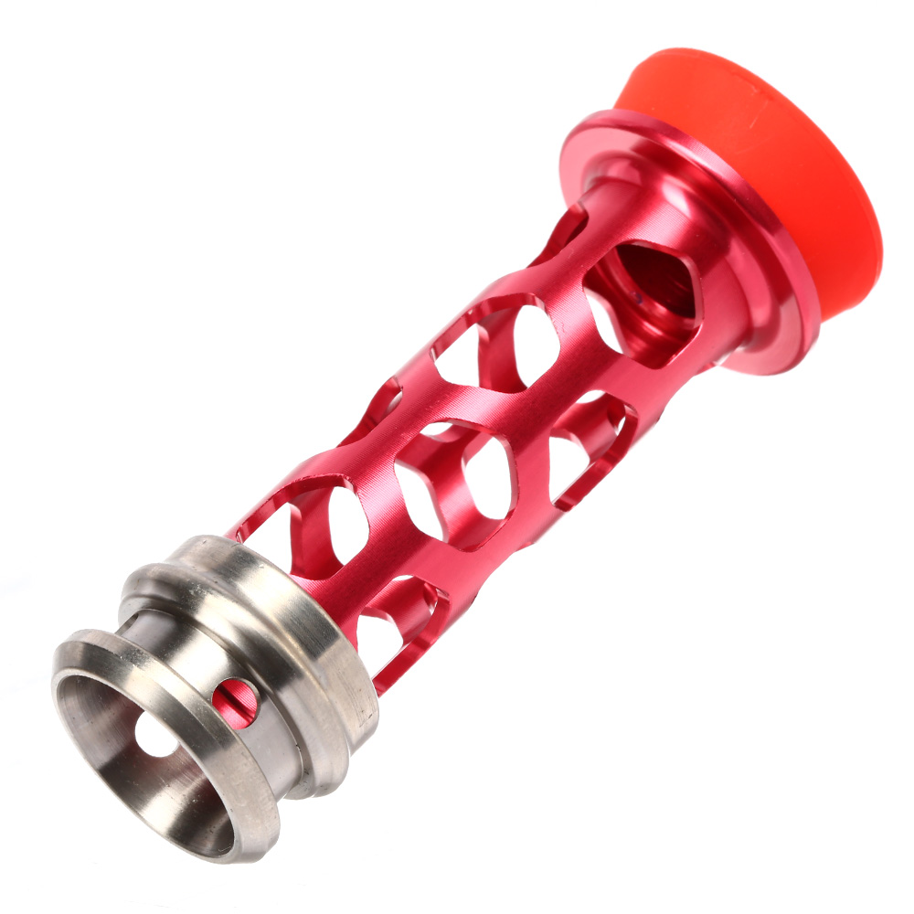 Ares C.P.S.B. Titanium / Aluminium Ultra Light Piston f. Ares Striker rot - Type D - Large Volume Bild 1