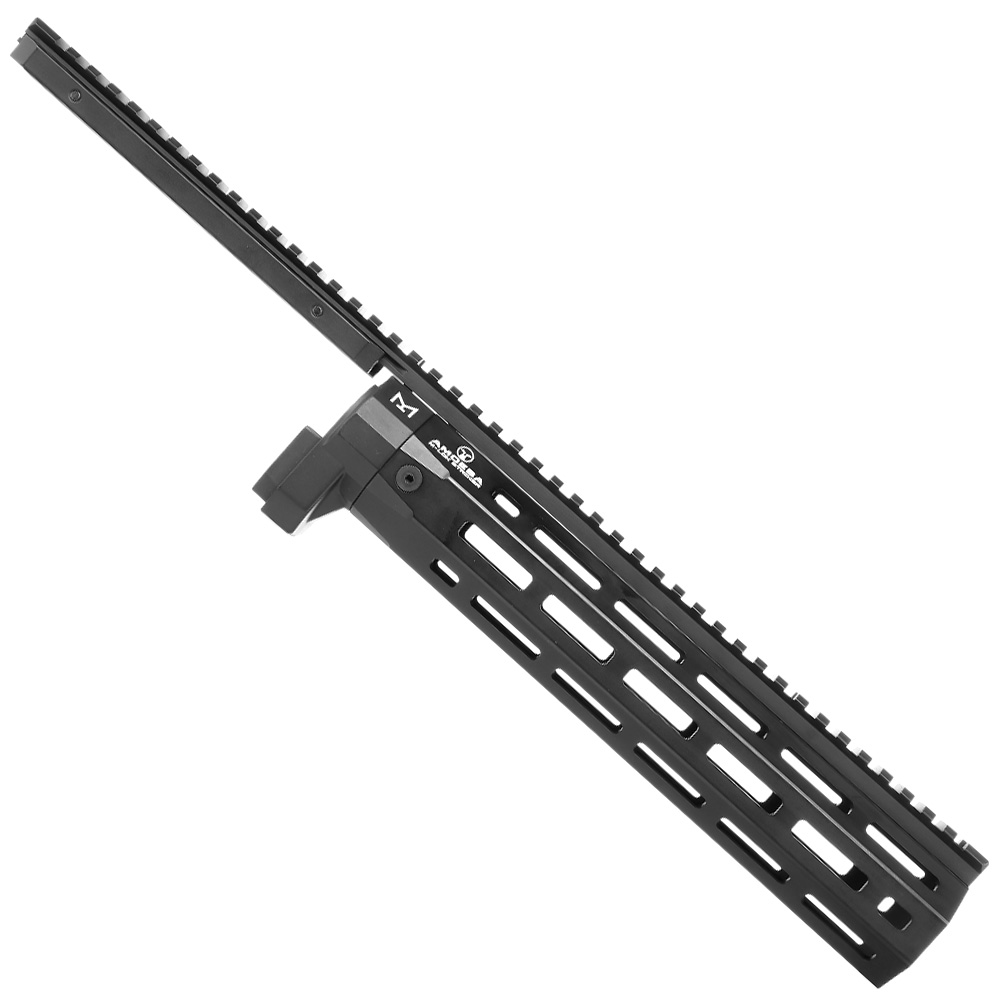 Ares Amoeba M-LOK CNC Aluminium Railed Handguard f. Striker Gewehrserie schwarz Bild 2