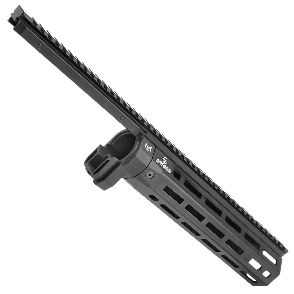 Ares Amoeba M-LOK CNC Aluminium Railed Handguard f. Striker Gewehrserie schwarz Bild 3