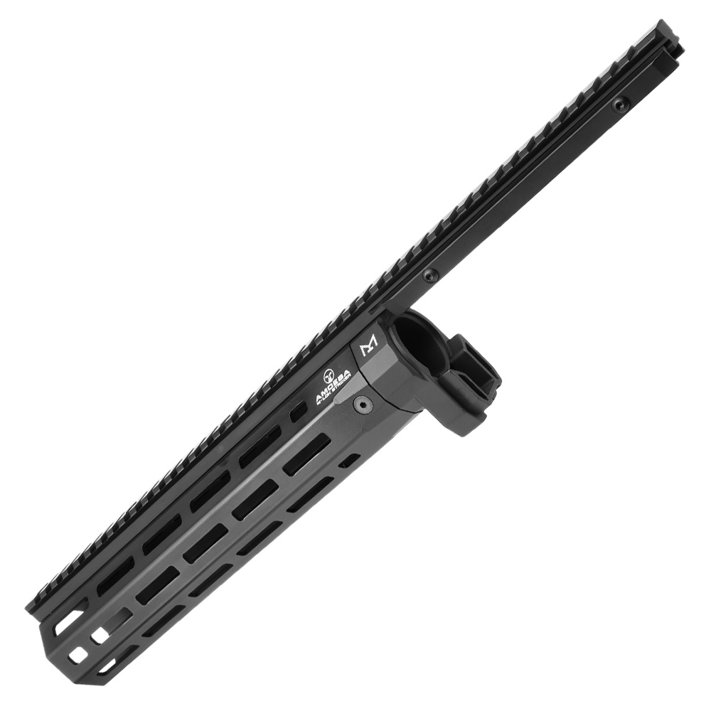 Ares Amoeba M-LOK CNC Aluminium Railed Handguard f. Striker Gewehrserie schwarz Bild 8