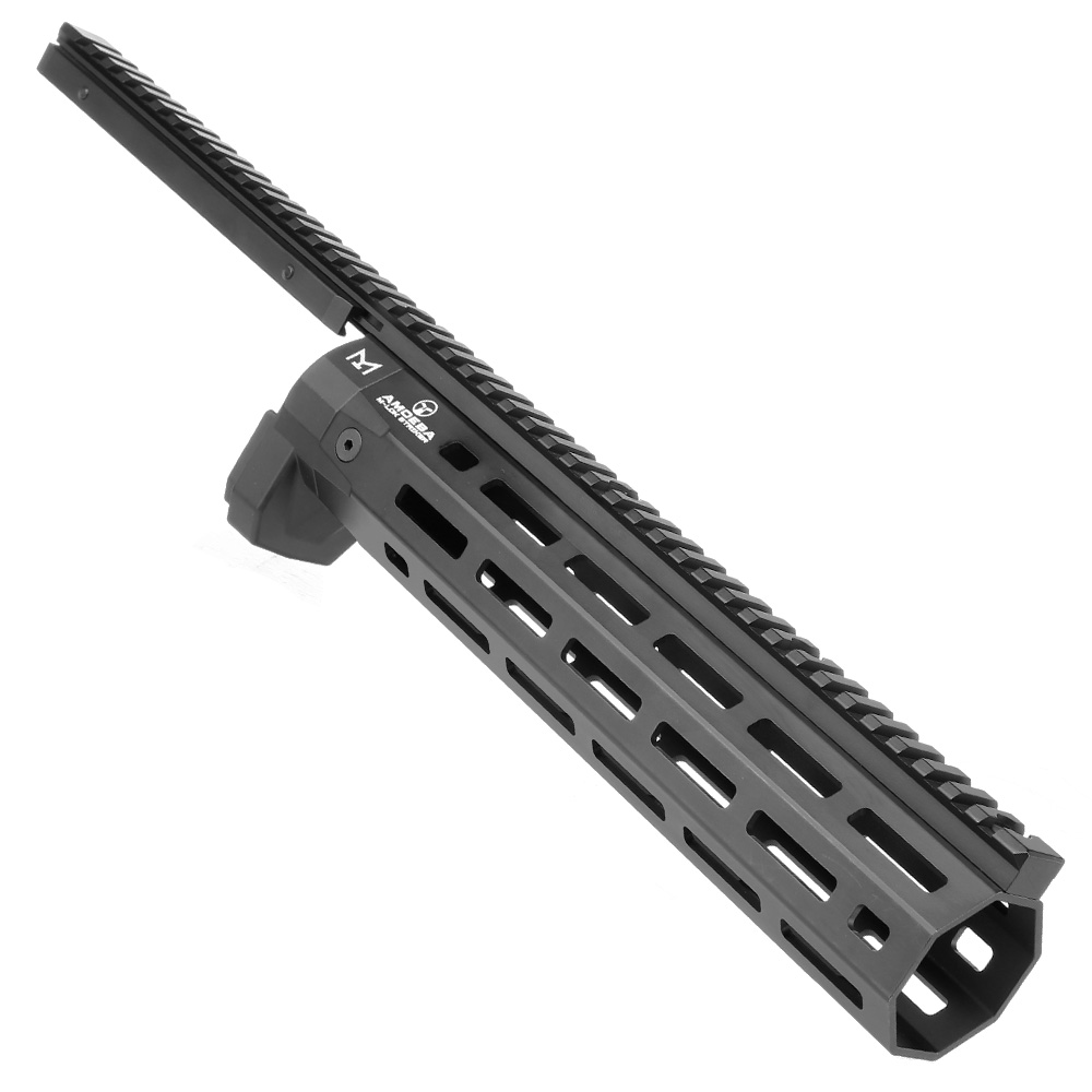 Ares Amoeba M-LOK CNC Aluminium Railed Handguard f. Striker Gewehrserie schwarz Bild 9