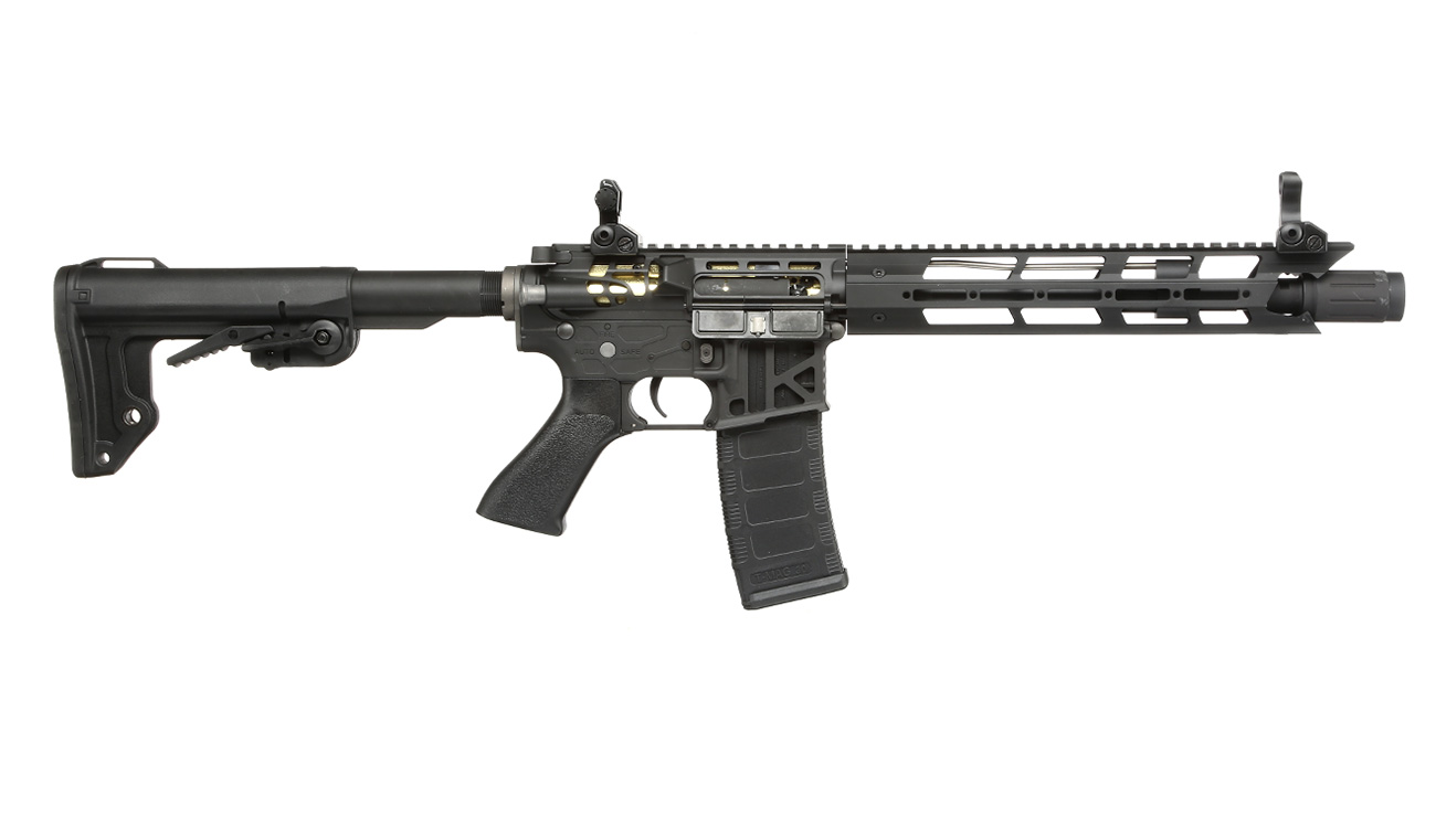 King Arms M4 TWS M-LOK V2 Carbine Elite Vollmetall S-AEG 6mm BB schwarz - Limited Edition Bild 2