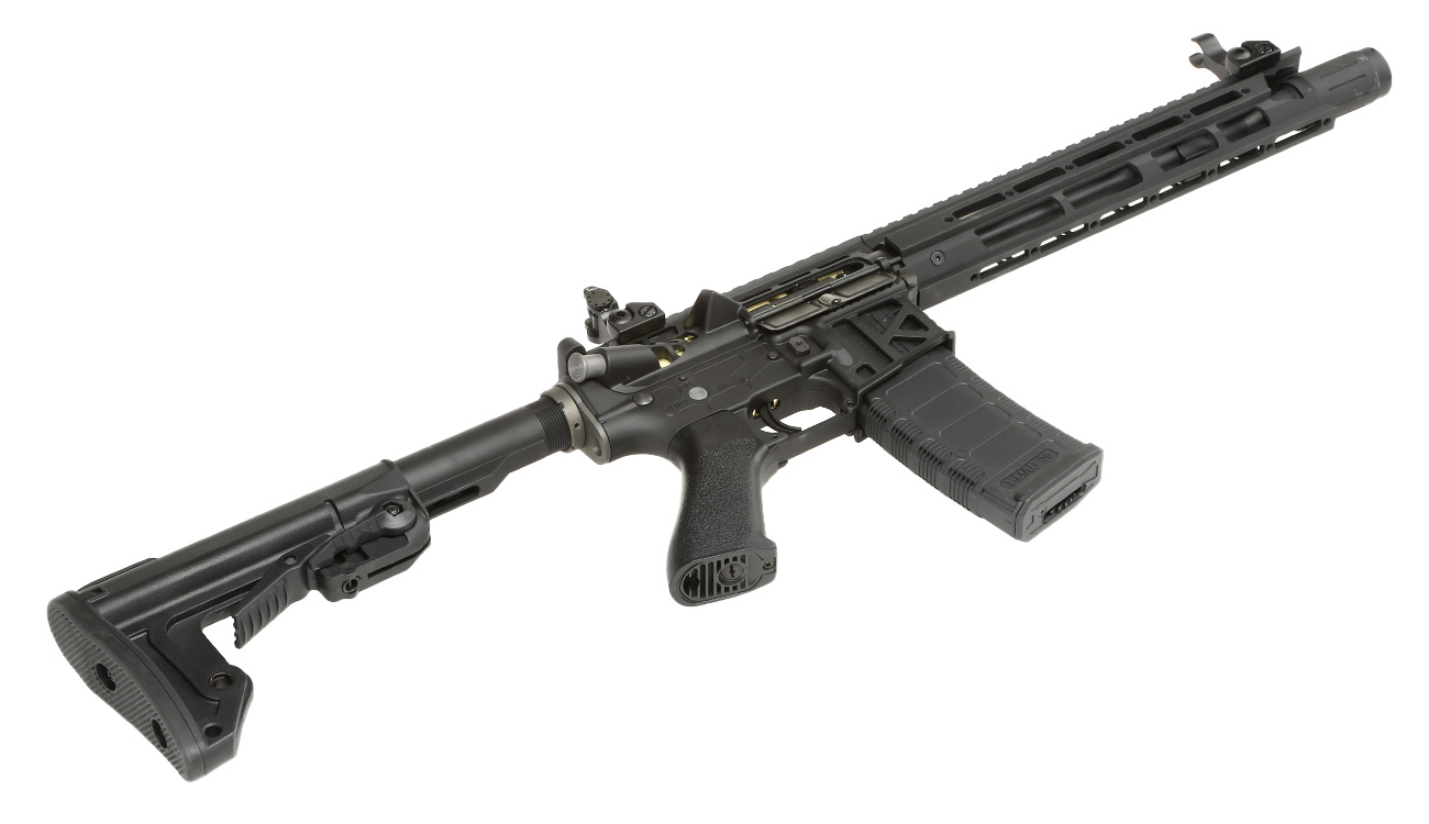 King Arms M4 TWS M-LOK V2 Carbine Elite Vollmetall S-AEG 6mm BB schwarz - Limited Edition Bild 5