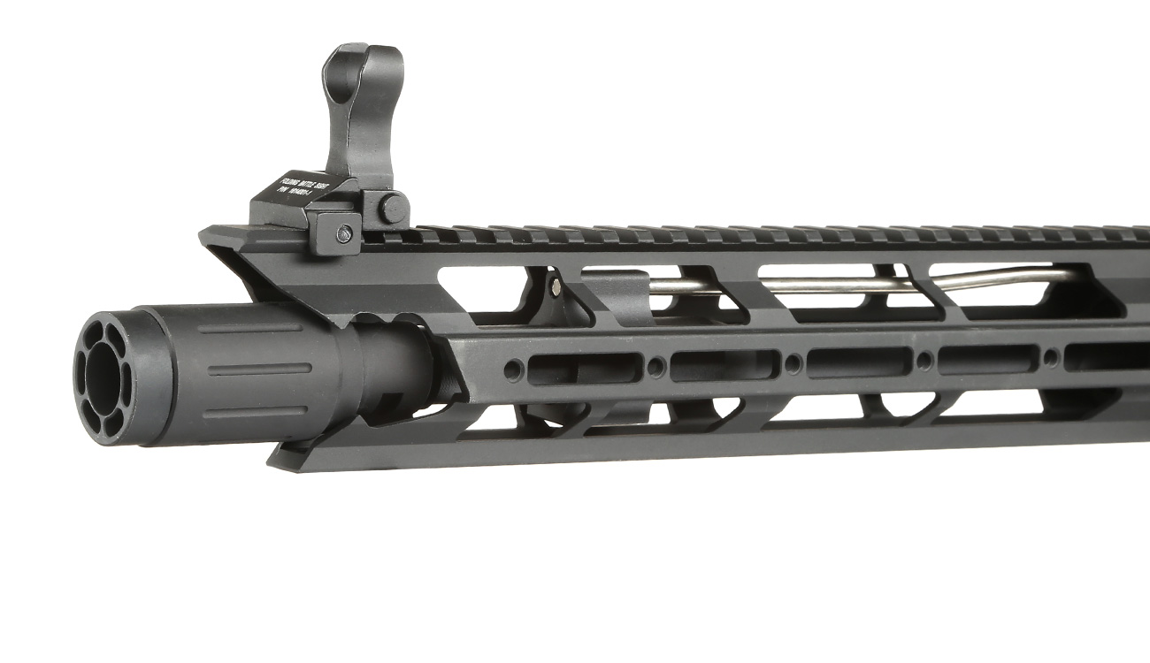 King Arms M4 TWS M-LOK V2 Carbine Elite Vollmetall S-AEG 6mm BB schwarz - Limited Edition Bild 6