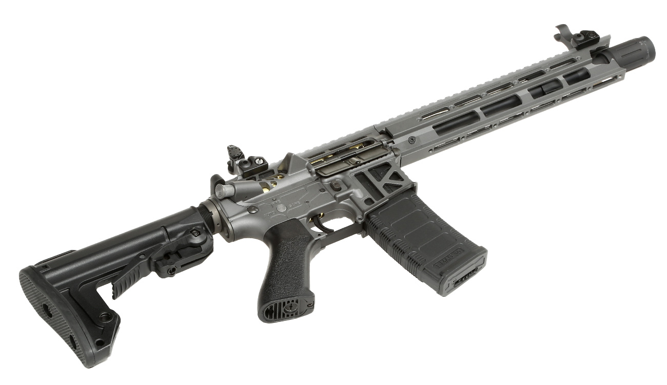 King Arms M4 TWS M-LOK V2 Carbine Elite Vollmetall S-AEG 6mm BB Gunmetal Grey - Limited Edition Bild 4