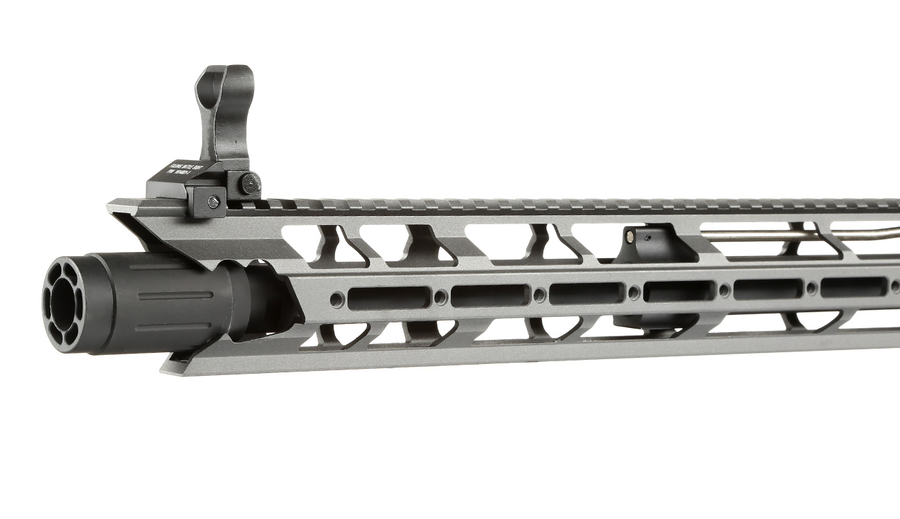 King Arms M4 TWS M-LOK V2 Rifle Elite Vollmetall S-AEG 6mm BB Gunmetal Grey - Limited Edition Bild 6