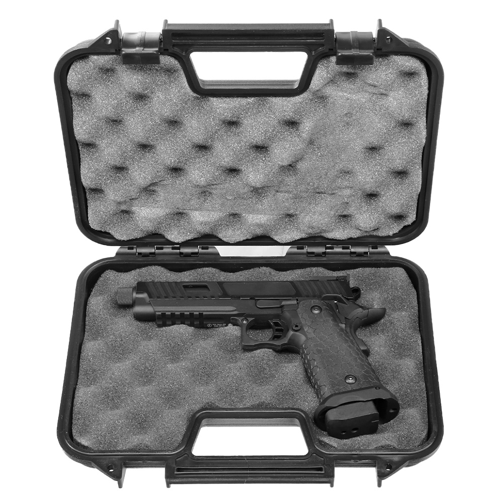 KLI Hi-Capa 5.1 Baba Yaga Airsoftpistole Vollmetall GBB 6mm BB Blackout Edition inkl. Koffer Bild 10