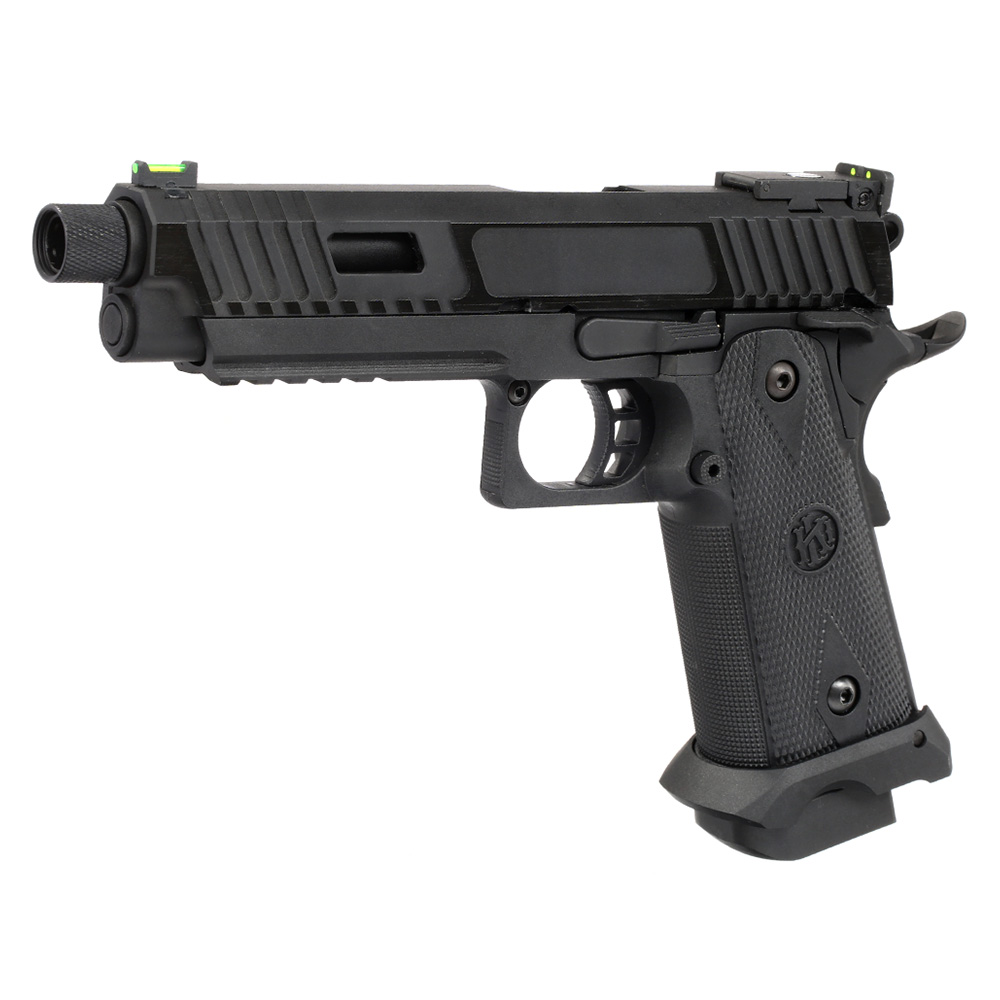 KLI Hi-Capa 5.1 Kiki Mora Vollmetall CO2BB 6mm BB Blackout Edition