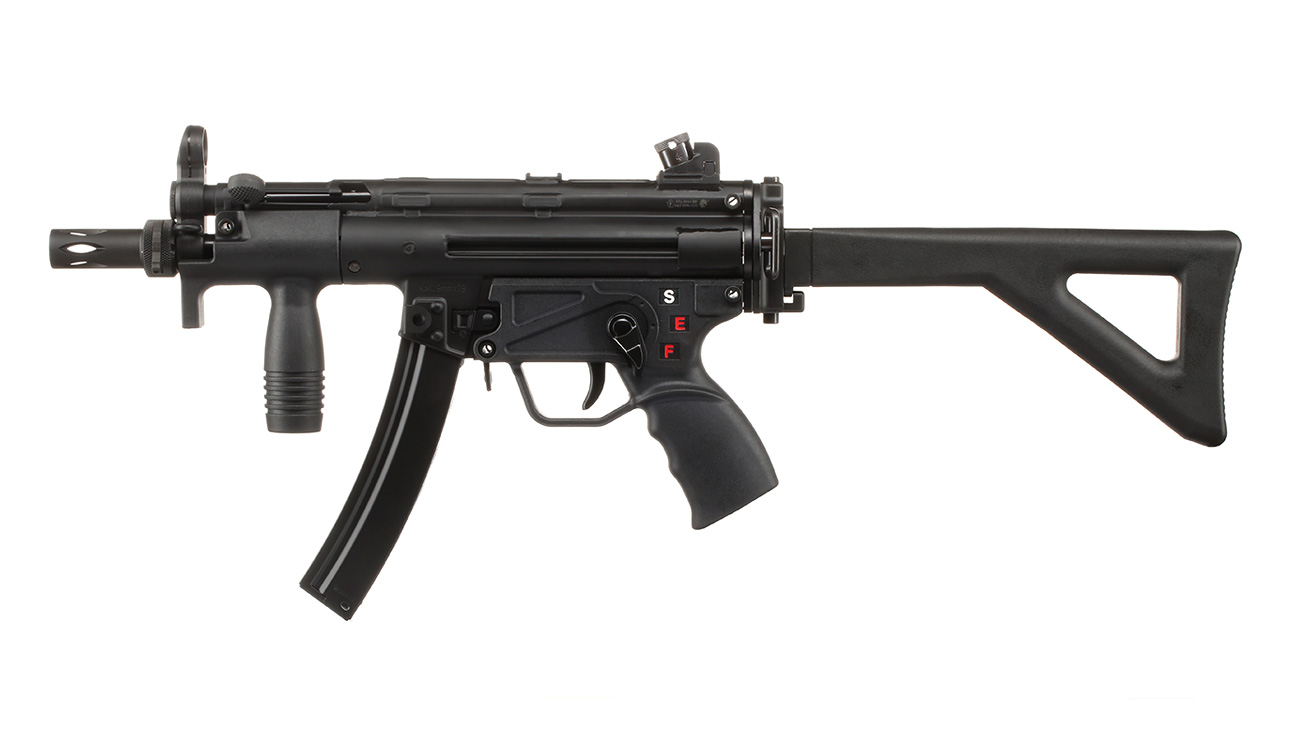 Ersatzteilset SRC SR5 PDW SMG Vollmetall CO2 BlowBack 6mm BB schwarz Bild 1