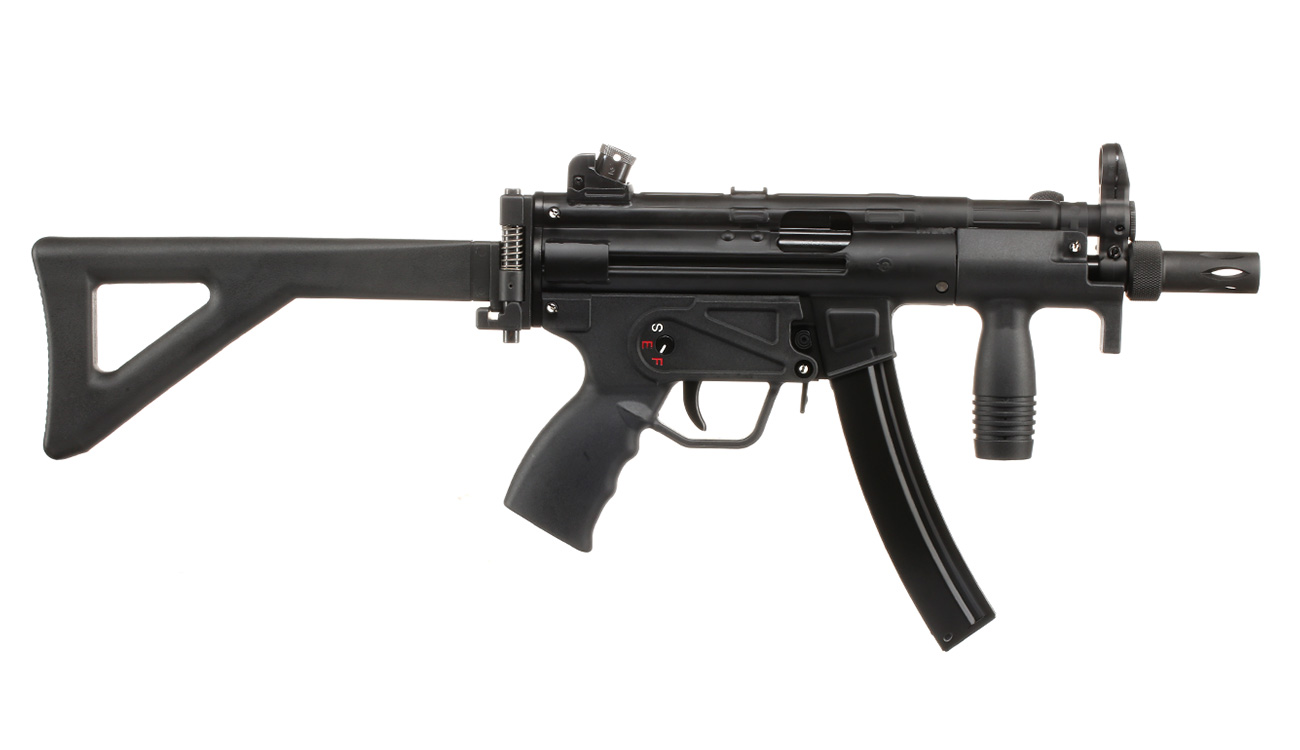 Ersatzteilset SRC SR5 PDW SMG Vollmetall CO2 BlowBack 6mm BB schwarz Bild 2