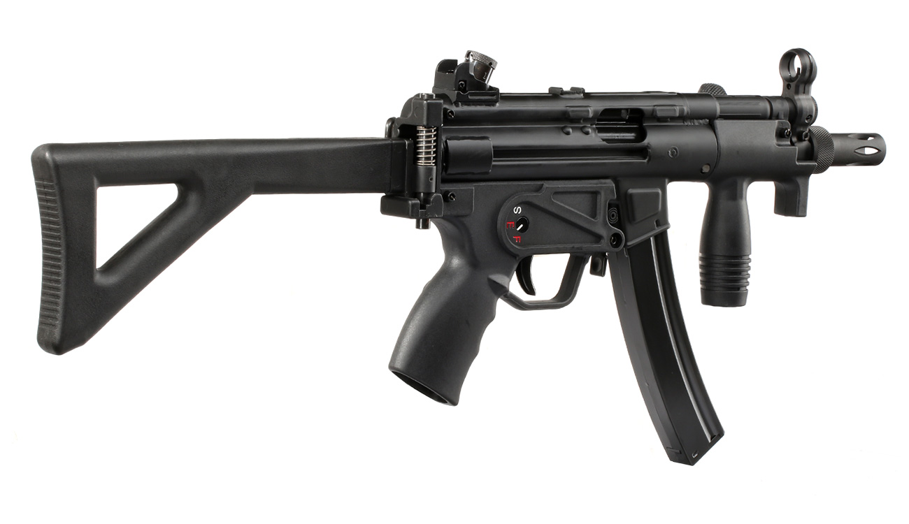Ersatzteilset SRC SR5 PDW SMG Vollmetall CO2 BlowBack 6mm BB schwarz Bild 3