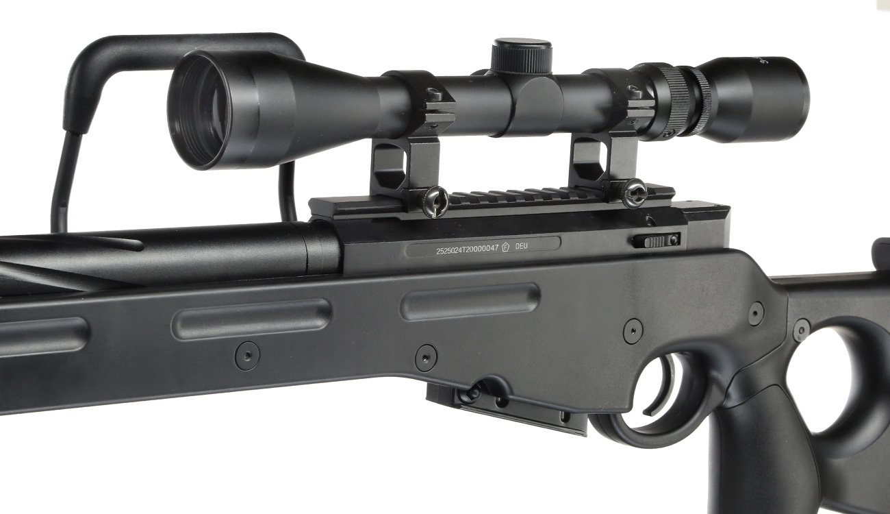 Well MB4420D SV-98 Snipergewehr inkl. Zweibein / Zielfernrohr Springer 6mm BB schwarz Bild 6