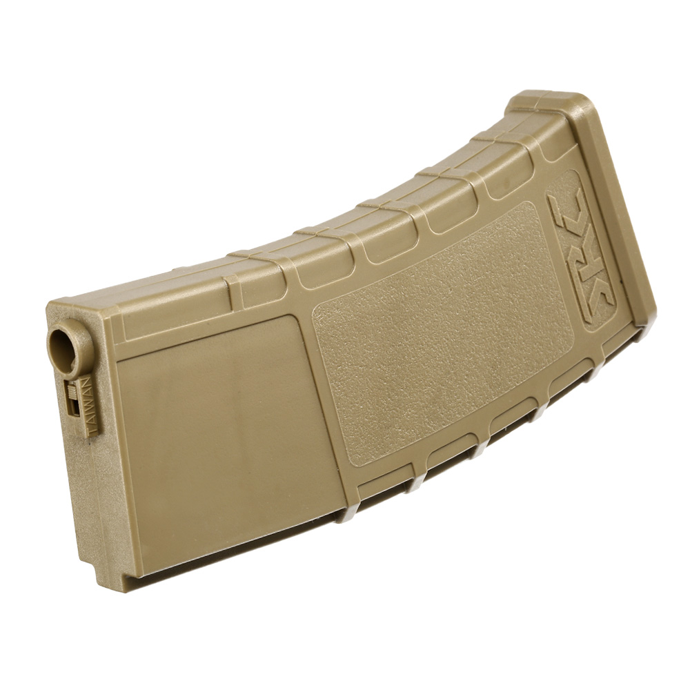 SRC M4 / M16 Combat-Style Polymer-Magazin Mid-Cap 140 Schuss Desert Tan