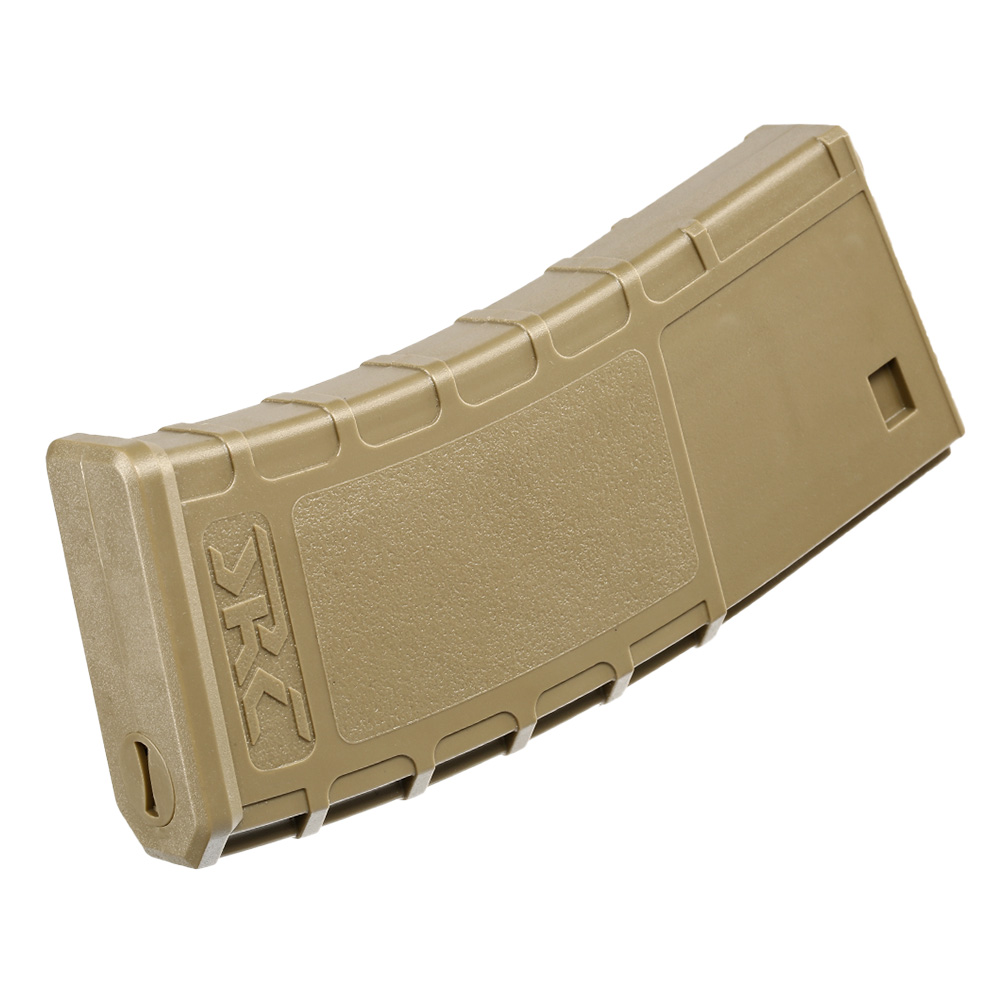 SRC M4 / M16 Combat-Style Polymer-Magazin Mid-Cap 140 Schuss Desert Tan Bild 1