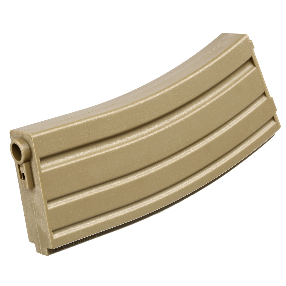 SRC M4 / M16 Polymer-Magazin Mid-Cap 140 Schuss Desert Tan