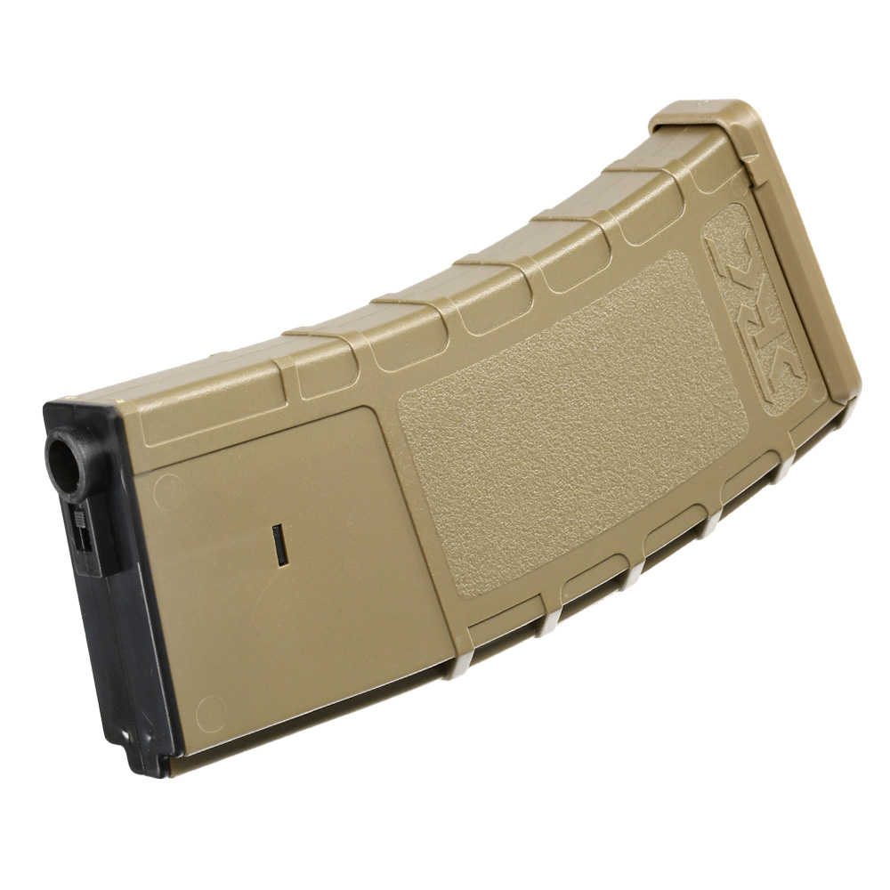 SRC M4 / M16 Combat-Style Polymer-Magazin Low-Cap 70 Schuss Desert Tan