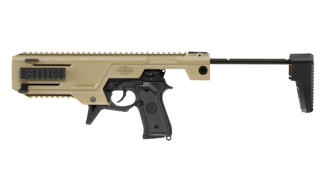 SRC SR92 / M92 SMG Carbine Conversion Kit Desert Tan Bild 1