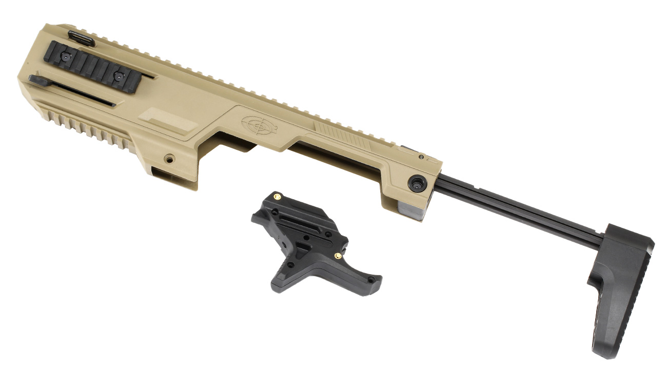 SRC SR92 / M92 SMG Carbine Conversion Kit Desert Tan Bild 10