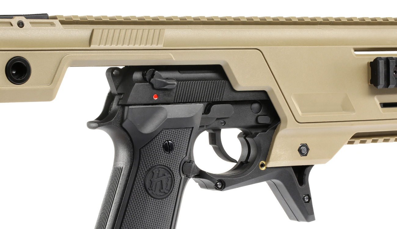 SRC SR92 / M92 SMG Carbine Conversion Kit Desert Tan Bild 8
