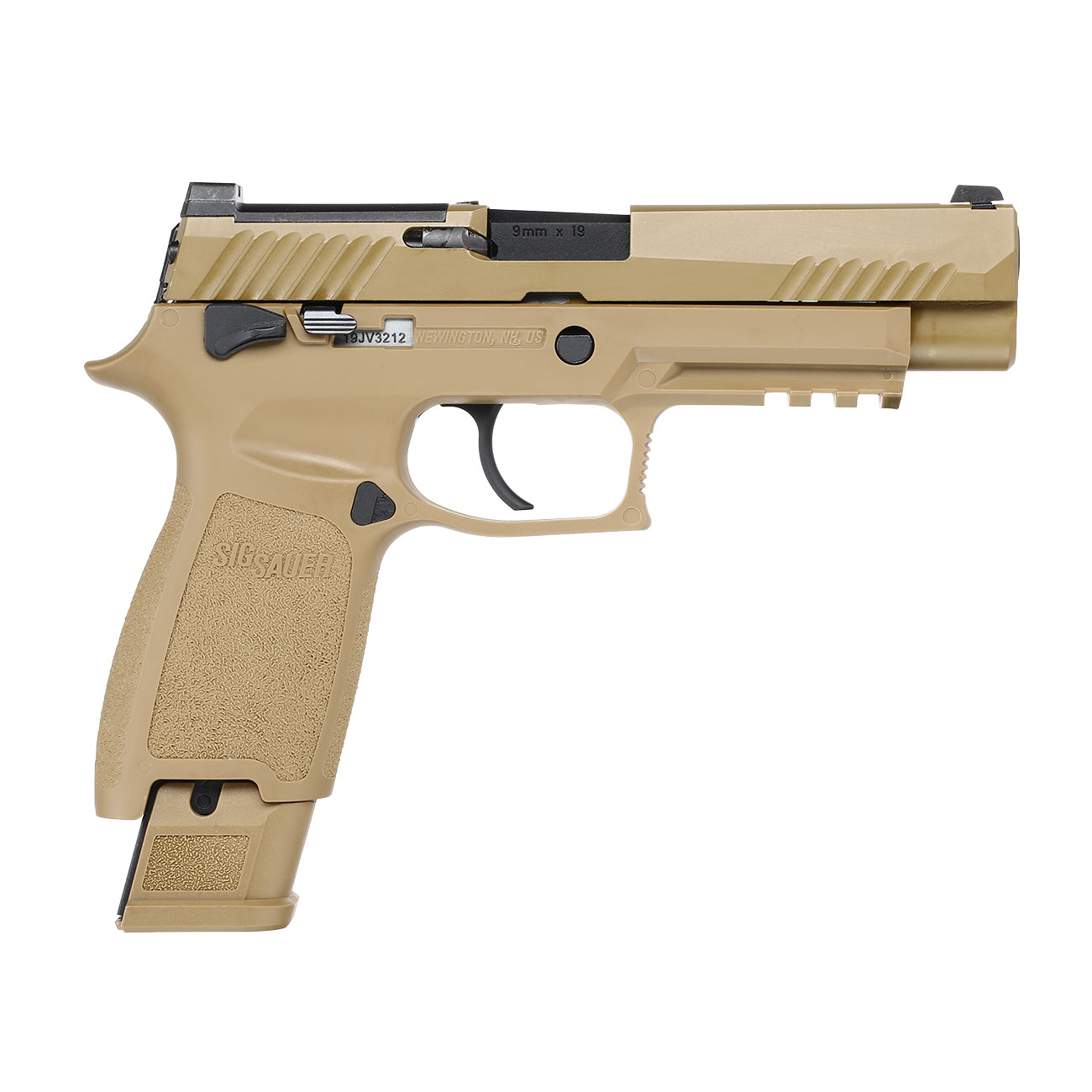 VFC Sig Sauer ProForce P320-M17 m. Metallschlitten Gas-Blow-Back 6mm BB Coyote Tan Bild 3