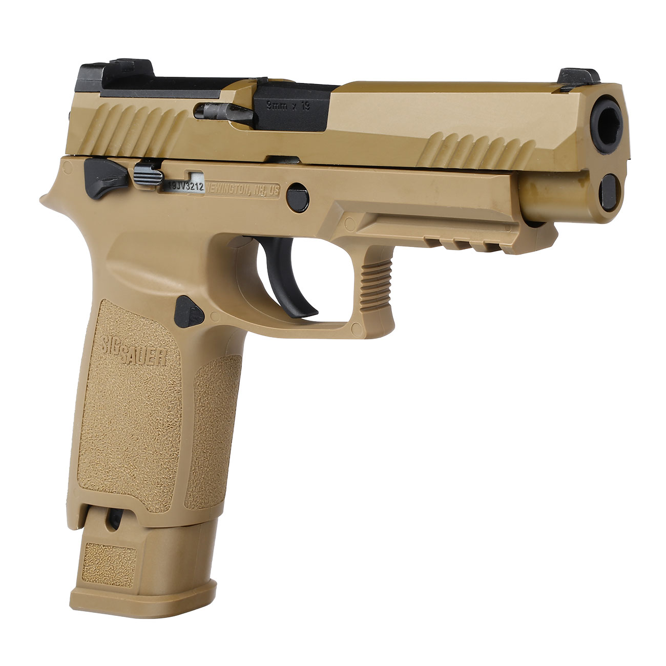 VFC Sig Sauer ProForce P320-M17 m. Metallschlitten Gas-Blow-Back 6mm BB Coyote Tan Bild 7