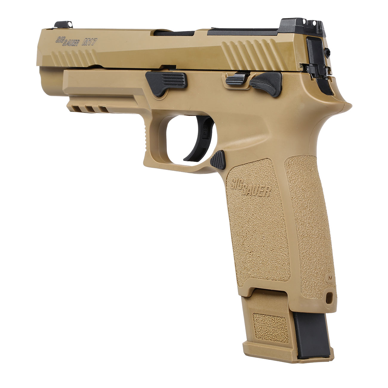 VFC Sig Sauer ProForce P320-M17 m. Metallschlitten Gas-Blow-Back 6mm BB Coyote Tan Bild 8