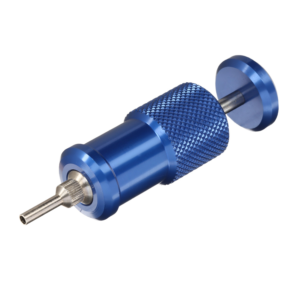 SRC Stahl Pin Opener / Pin Extractor f. Mini-Tam & Tam Stecker / Buchsen blau