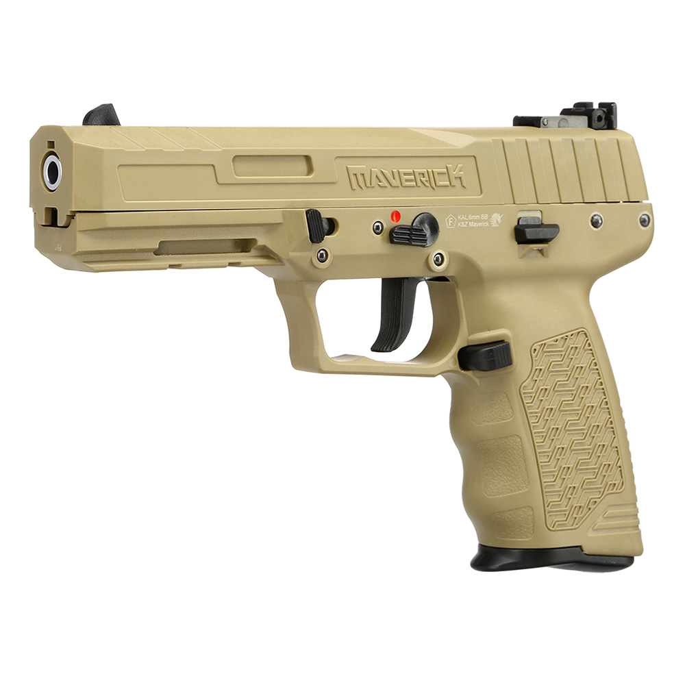 KLI Maverick Polymer GBB 6mm BB Desert Tan