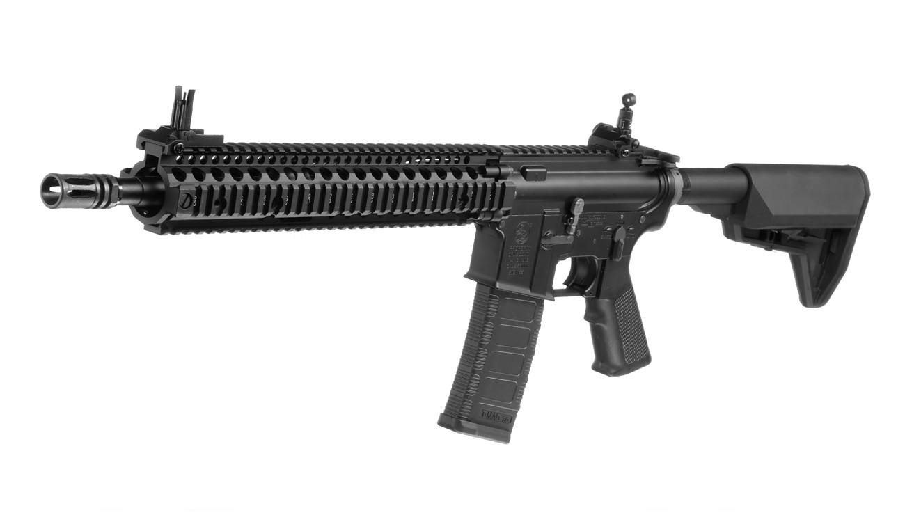 EMG Colt / Daniel Defense M4A1 RIS II Vollmetall S-AEG 6mm BB schwarz